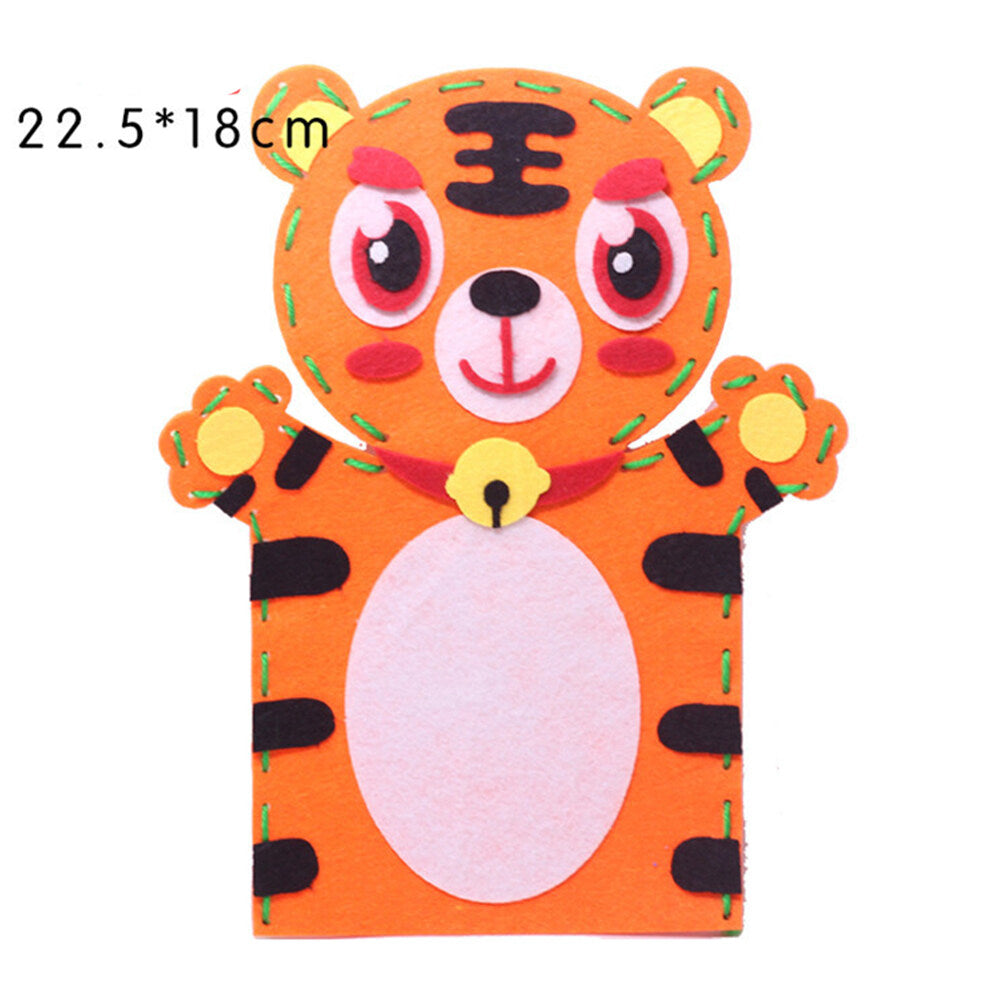 8PCS Creative DIY Handmade Doll Making Kit Fabric Weaving Educational Toys N36186
