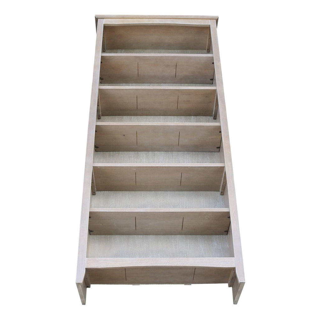 White Shaker Bookcase Y105