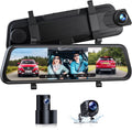 10'' Touch Screen 3 Channel Mirror Dash Cam R636