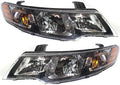 Black Housing Headlight Pair for Kia Forte 2010 2011 2012 2013 N6695