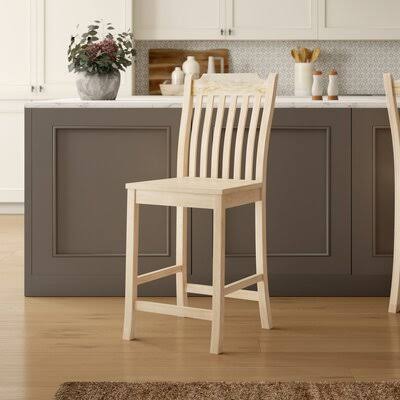 Solid Wood 24'' Counter Stool K588
