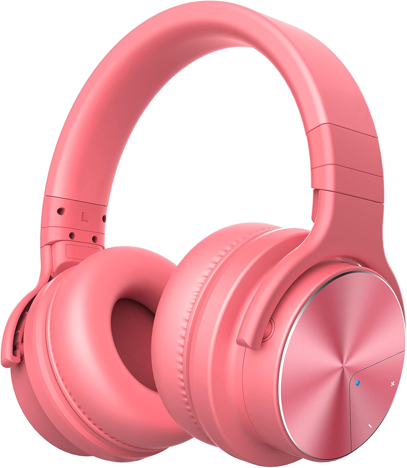 Blue Active Noise Cancelling Wireless Over Ear Headphones with Microphone G36349
