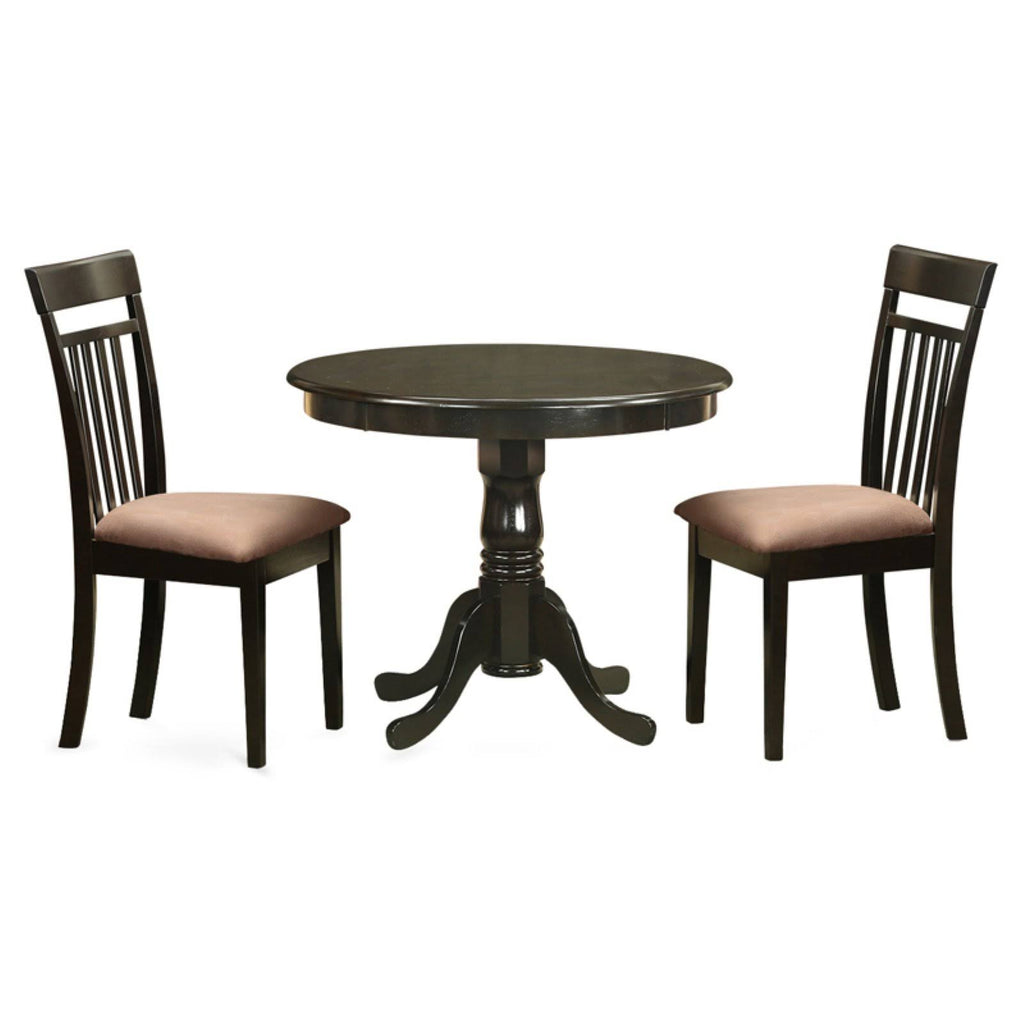 3 Piece Kitchen Table Set with 2 Dinette Chairs C288184