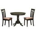3 Piece Kitchen Table Set with 2 Dinette Chairs C288184