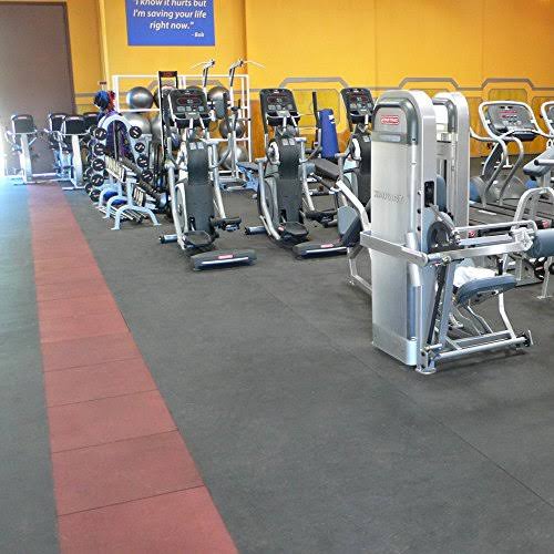 Black Rubber Flooring Mat G982