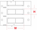 White Wire Marker Wire Sleeve O63300