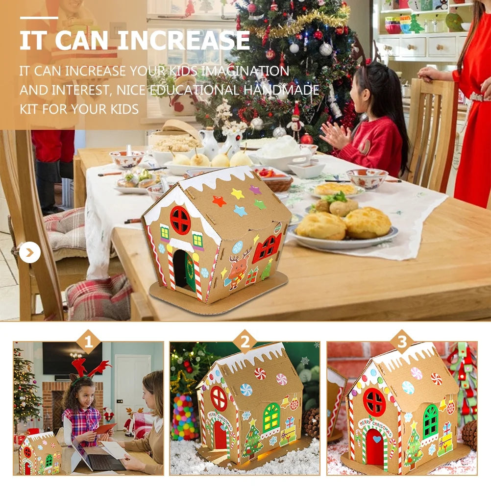 Christmas Cookie Lighted Gingerbread Dining Table Centerpieces DIY Puzzle A41897