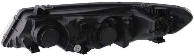 Black Housing Headlight Pair for Kia Forte 2010 2011 2012 2013 N6695