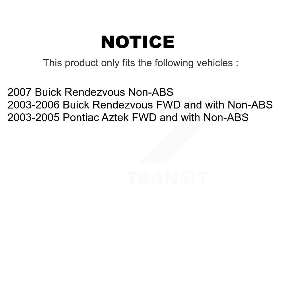 Front Wheel Bearing And Tie Rod End Kit X747
