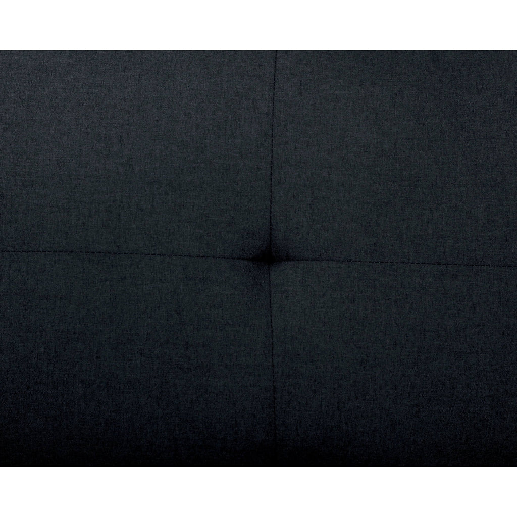 Grey Fabric Upholstered Ottoman H1618