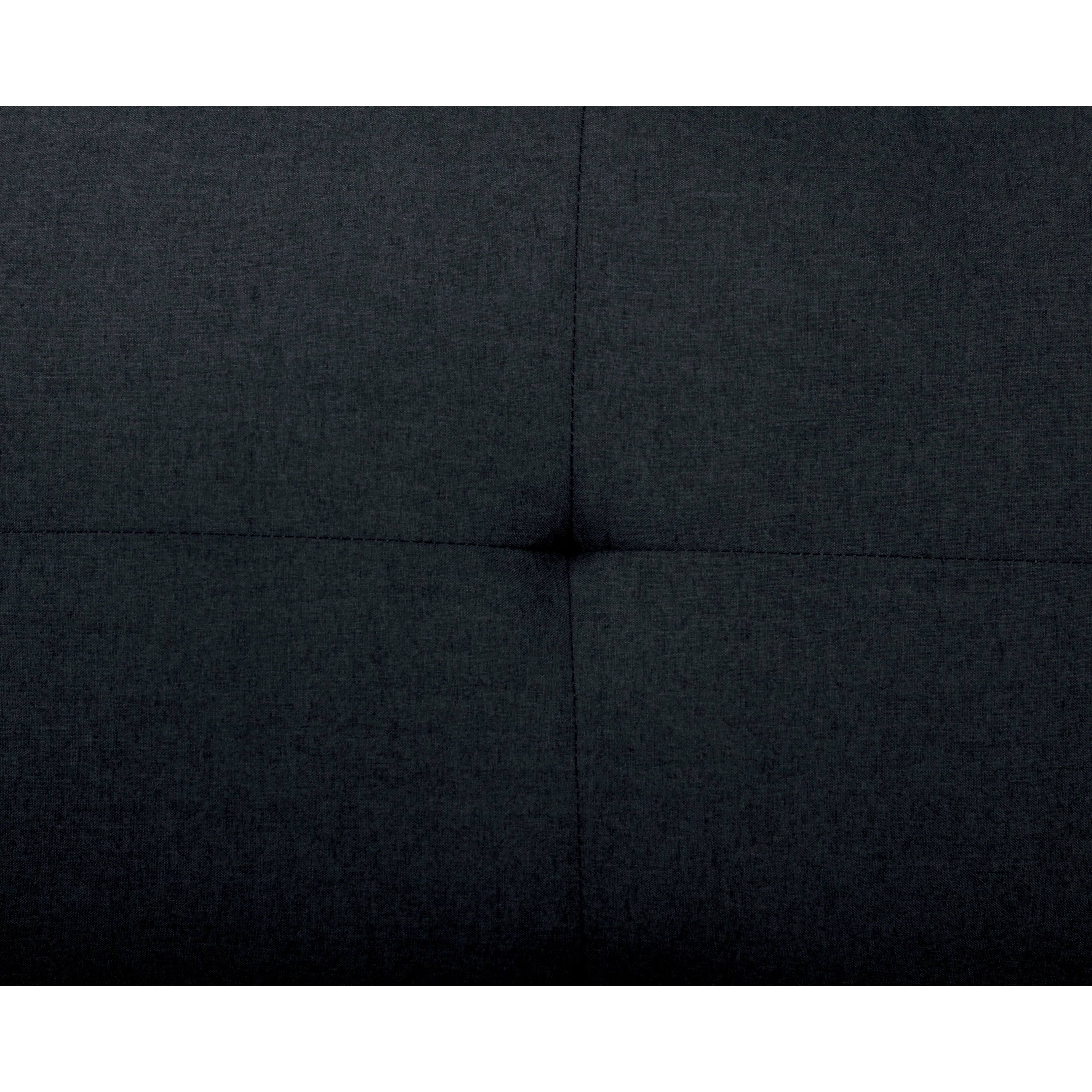 Grey Fabric Upholstered Ottoman H1618