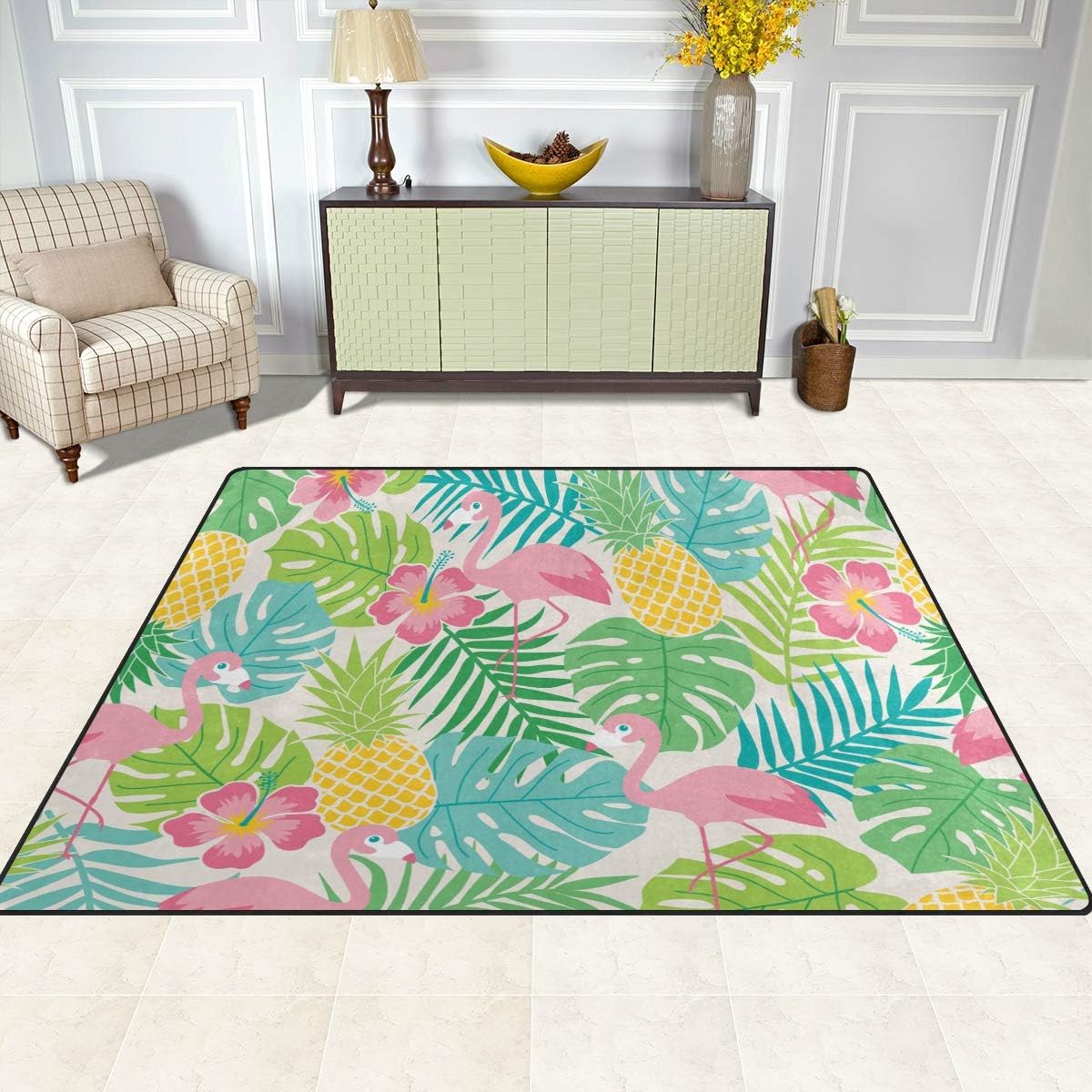 Lightweight Carpet Mats Area Rug 80"x 58" O1910