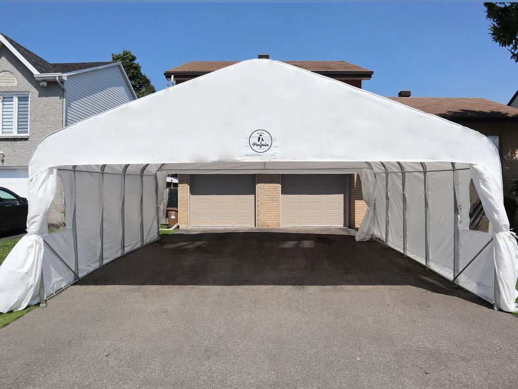 Double Car Shelter 18 ft x 20 ft E607320