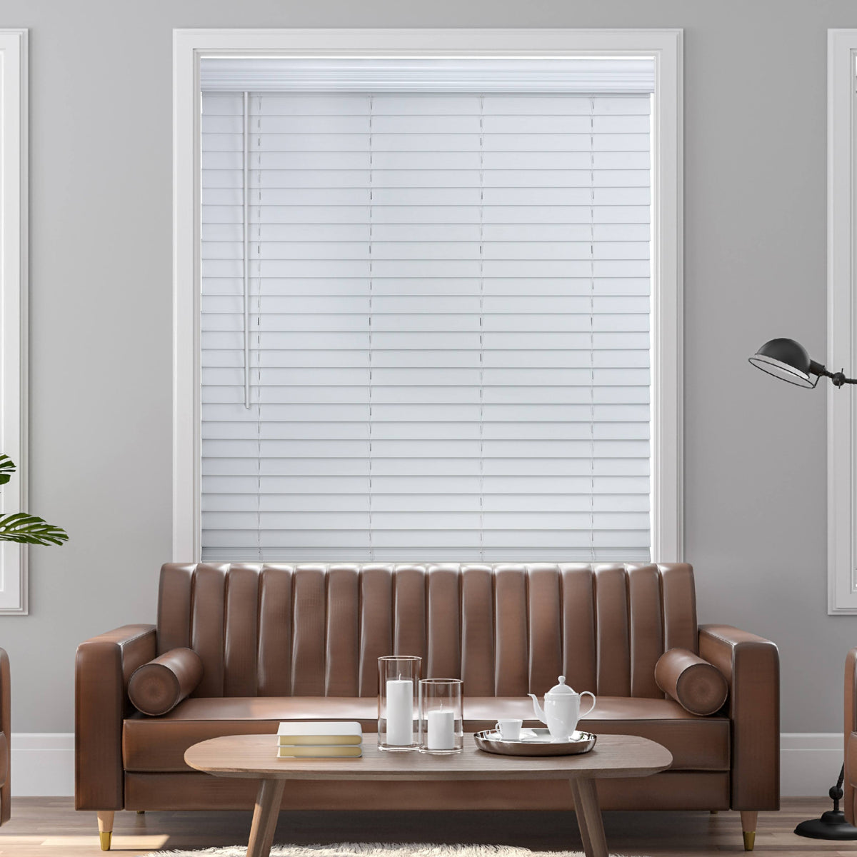Faux Wood Blind 34.25x22 x 72 U407130