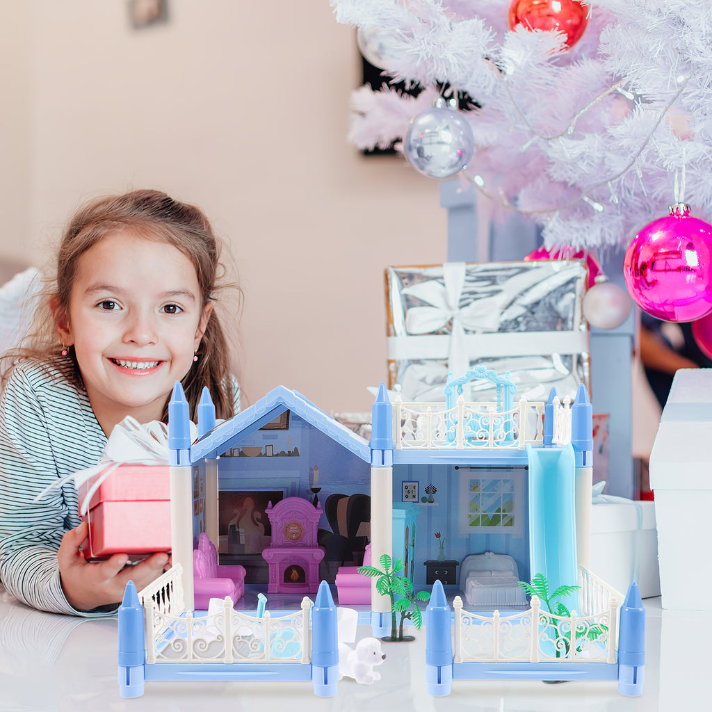 DIY Villa Castle Miniature House Jigsaw Puzzle Dollhouse J12784