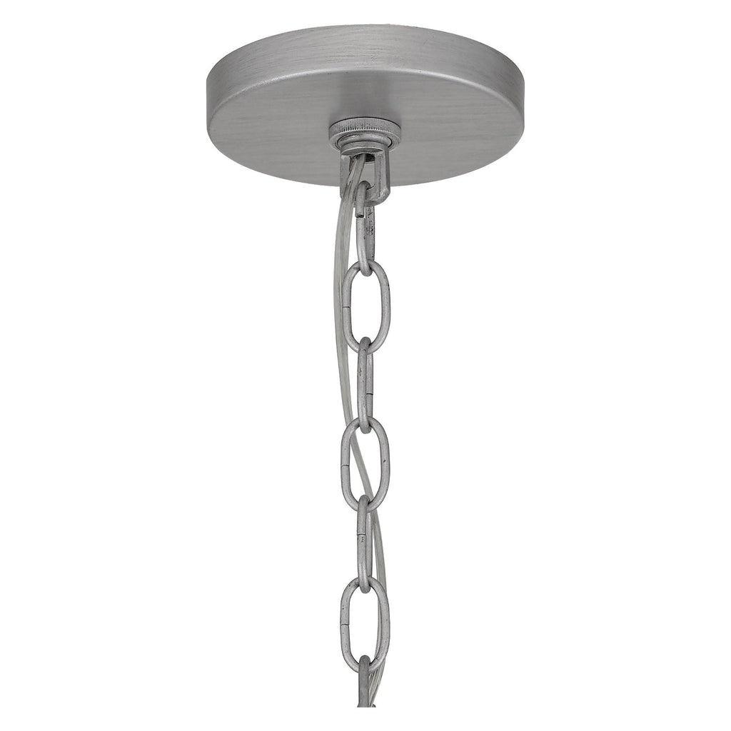 Four Light Pendant Grey Ash C451