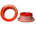 3 inch Red Plastic Dispenser for Stretch Wrap Film 10 Pairs X25166