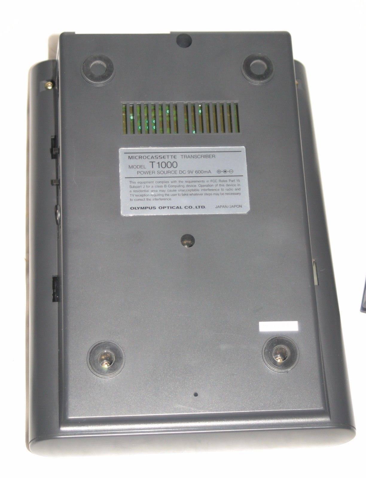 Black Microcassette Transcriber W506427