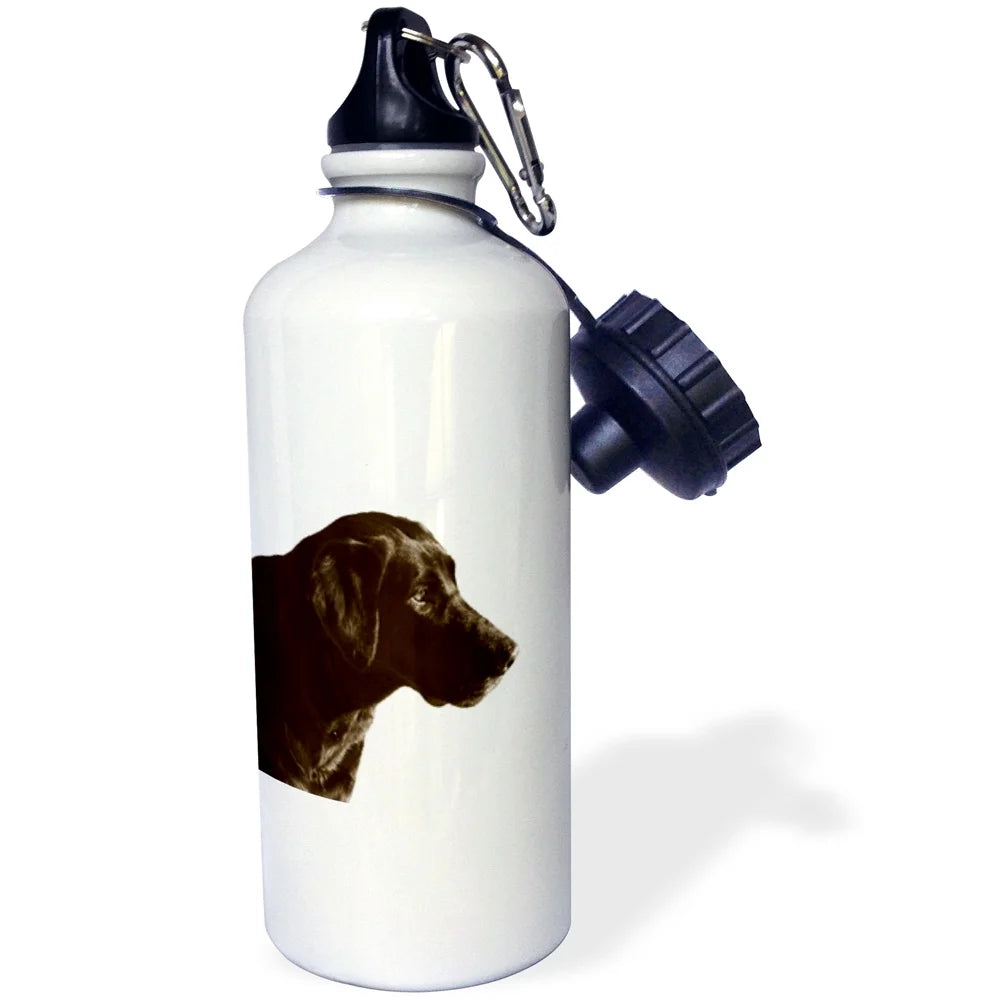 Chocolate Lab 21 oz Sports Water Bottle V875876