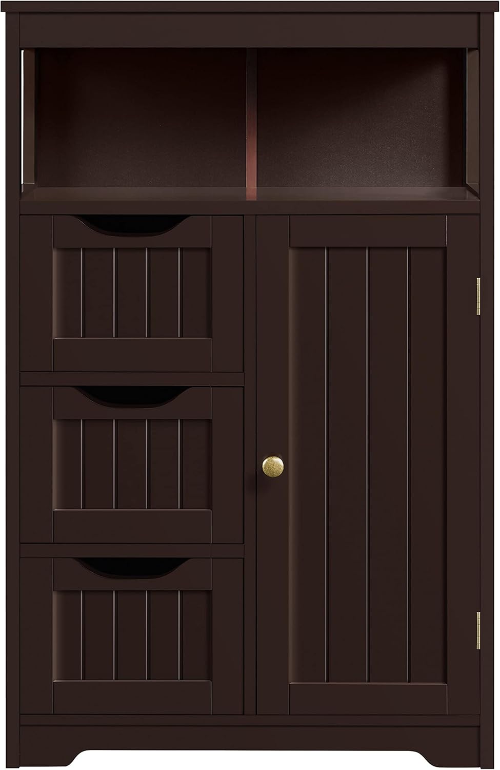 Freestanding Bathroom Organizer Cabinet with 3 Storage Tier E514810