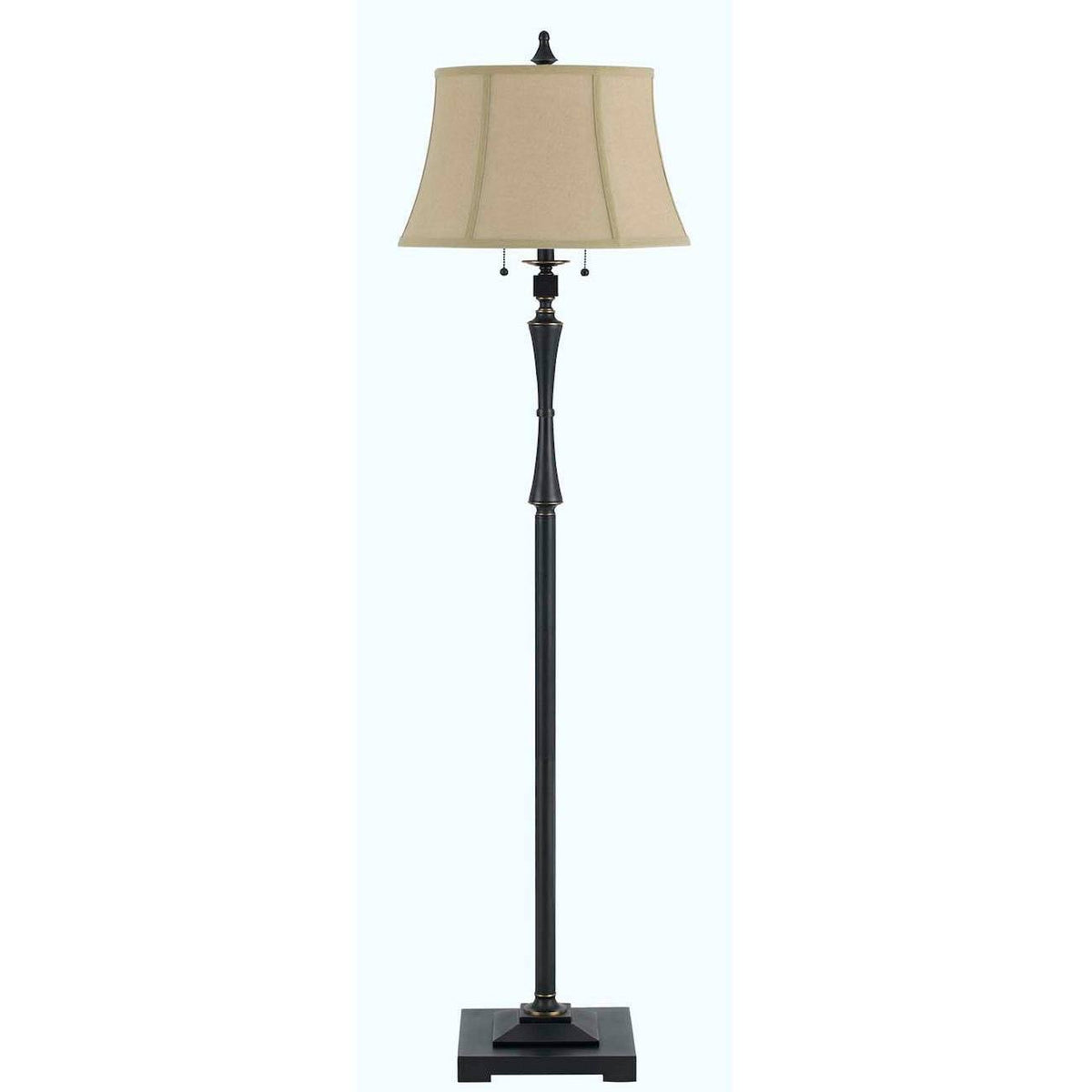 Bronze Metal Twin Pull Floor Lamp A961