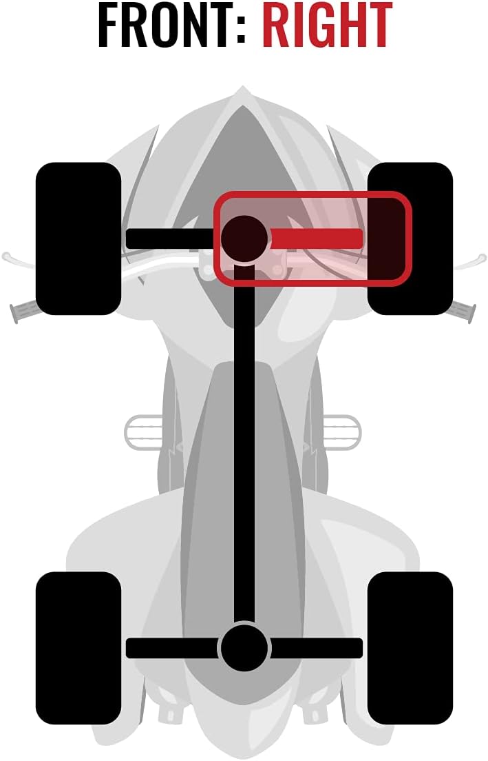 Front Right Axle for Can-Am Maverick 1000 4X4 A241