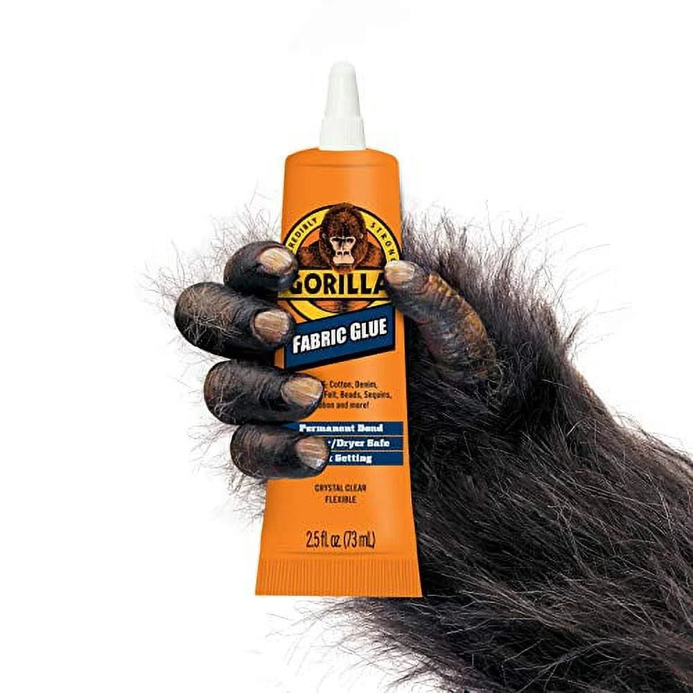 Fabric Glue, 2.5fl oz, Clear, Pack of 3 B447484