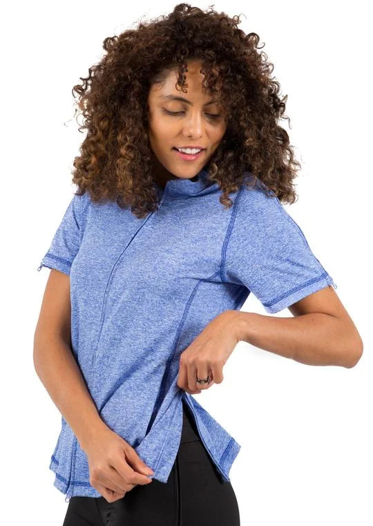 Women's Easy Dressing Adaptive Short Sleeve Top L76096