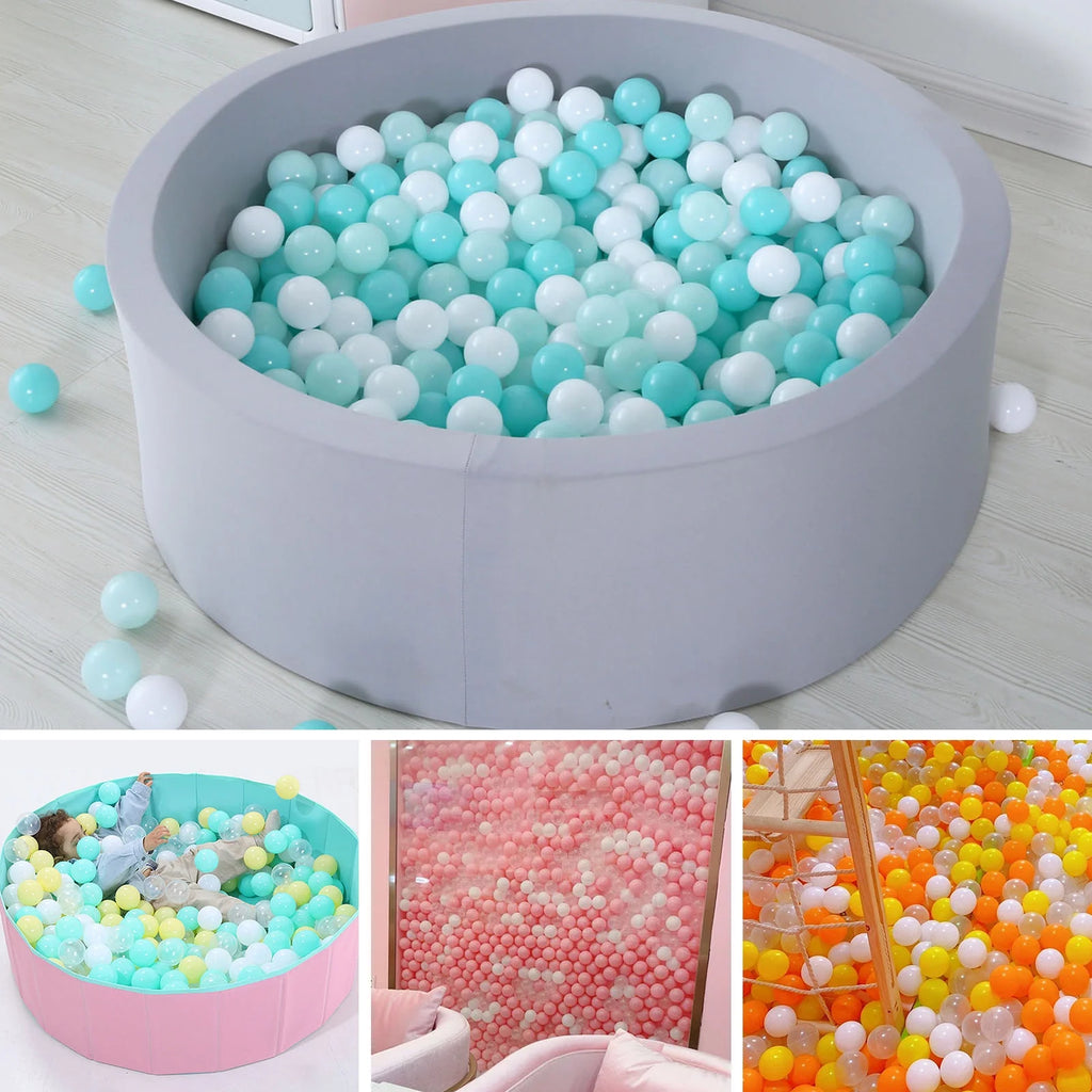 100 Crush Proof Plastic Ball Pit Balls G414