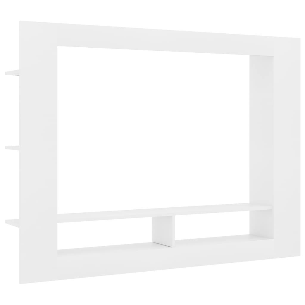White Sonoma Oak Chipboard TV Cabinet B597