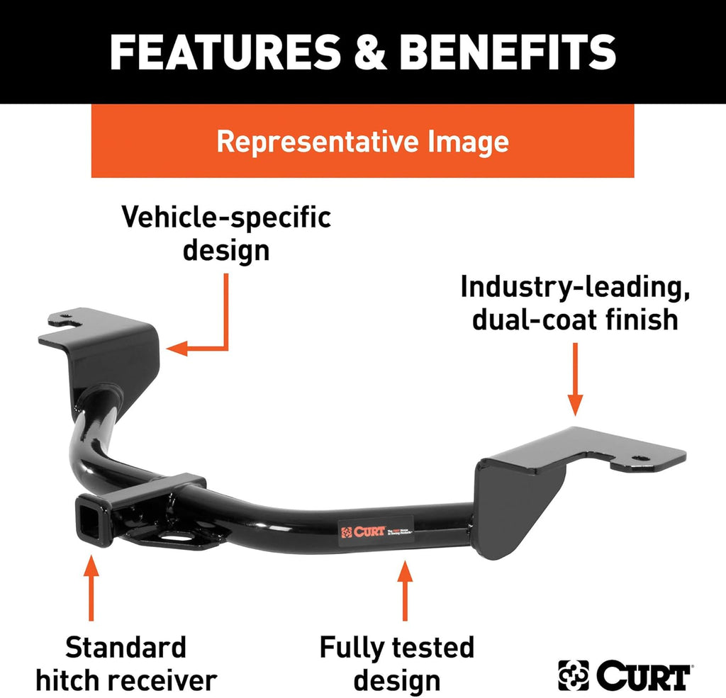 Class 1 Trailer Hitch with 1-1/4-Inch Receiver C630610