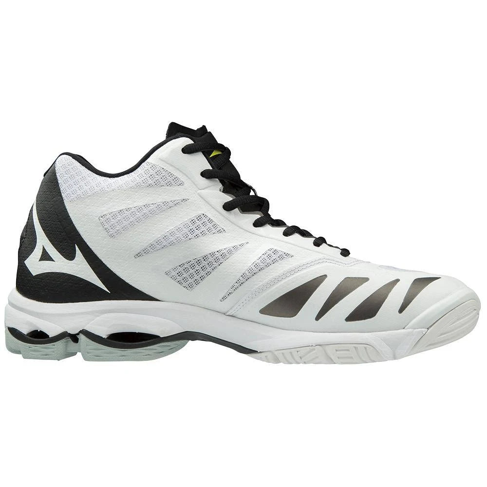 White/Black 12 Mizuno Wave Lightning Z5 Mid M27438