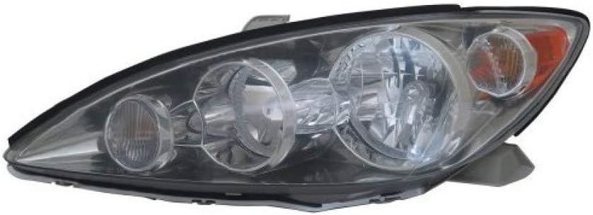 Passenger Side Headlight Assembly with Bulbs for Toyota Camry 2005 2006 Z6299
