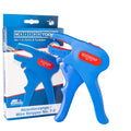 Automatic Wire Stripper for Flat Cable, 18-11 AWG (0.75-4.0 mm²), red/blue, Pack of 2 C71216