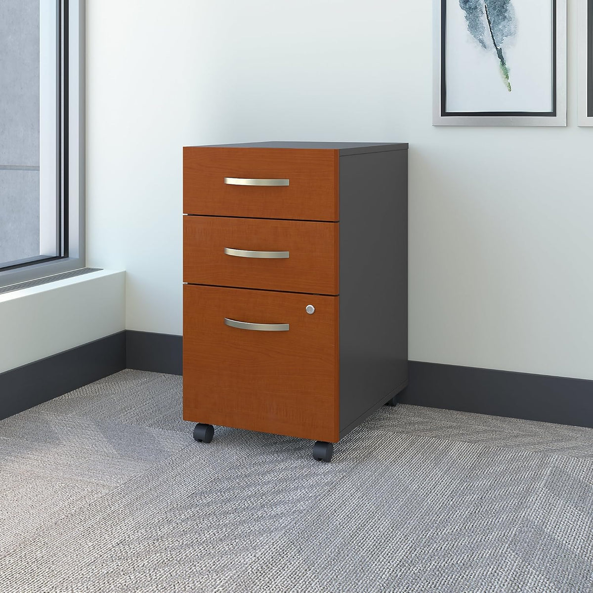3 Drawer Mobile File Cabinet B1948
