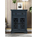 2 Door Navy Accent Cabinet E501097
