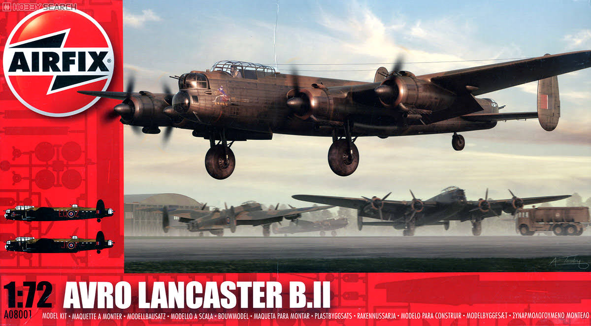 Avro Lancaster B.II Model Kit (1:72 Scale) A86593