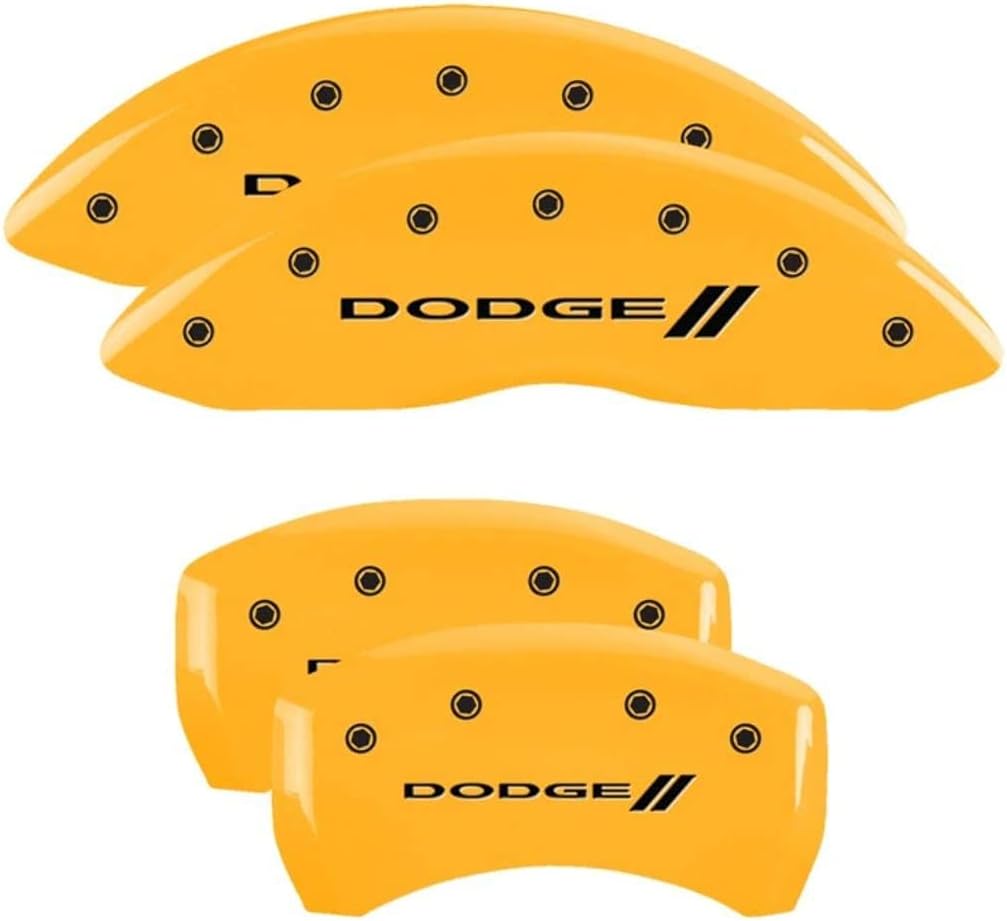 Yellow Caliper Cover Set of 4 E148836
