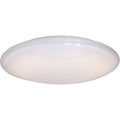 White Rim 2-Light Flush Mount K2905