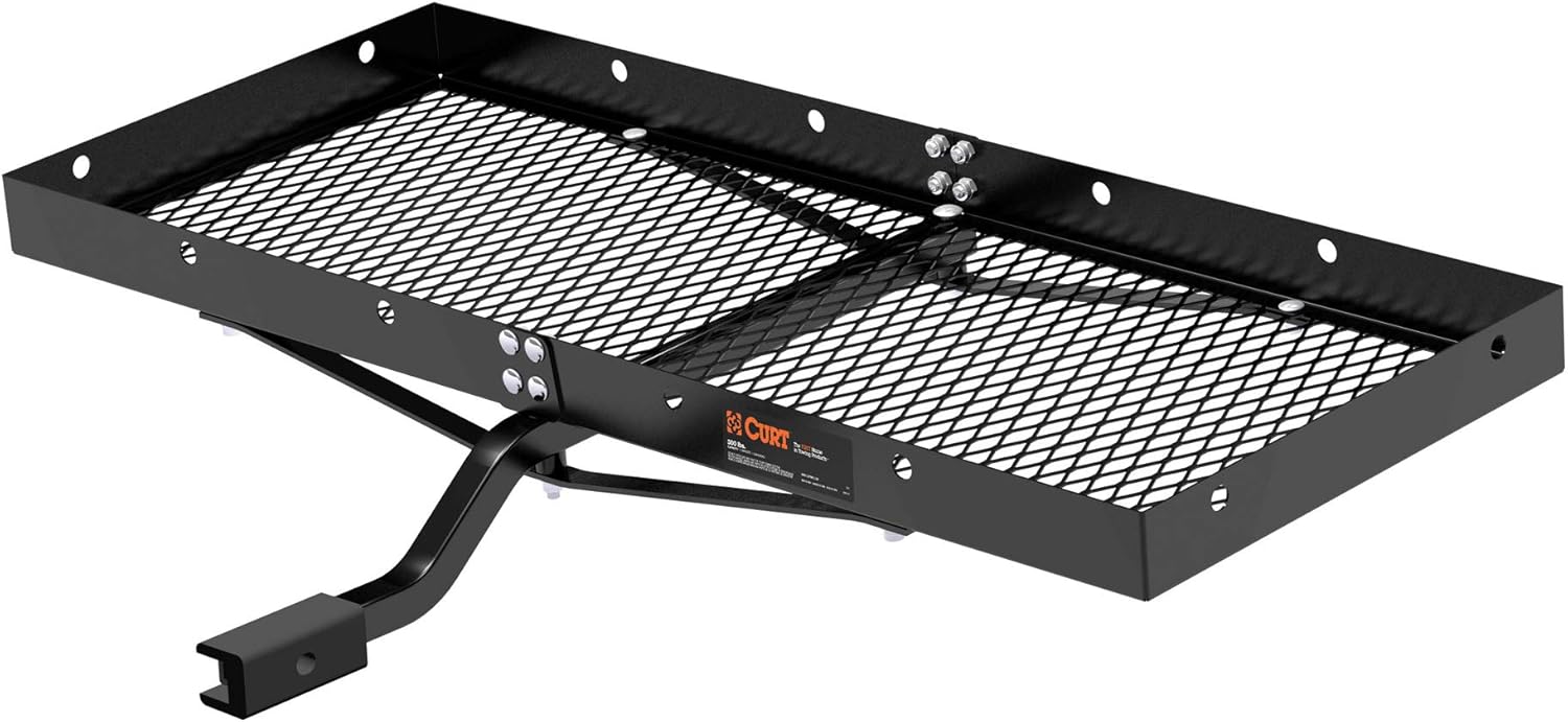 Tray Hitch Cargo Carrier, 300 lbs Capacity K21394