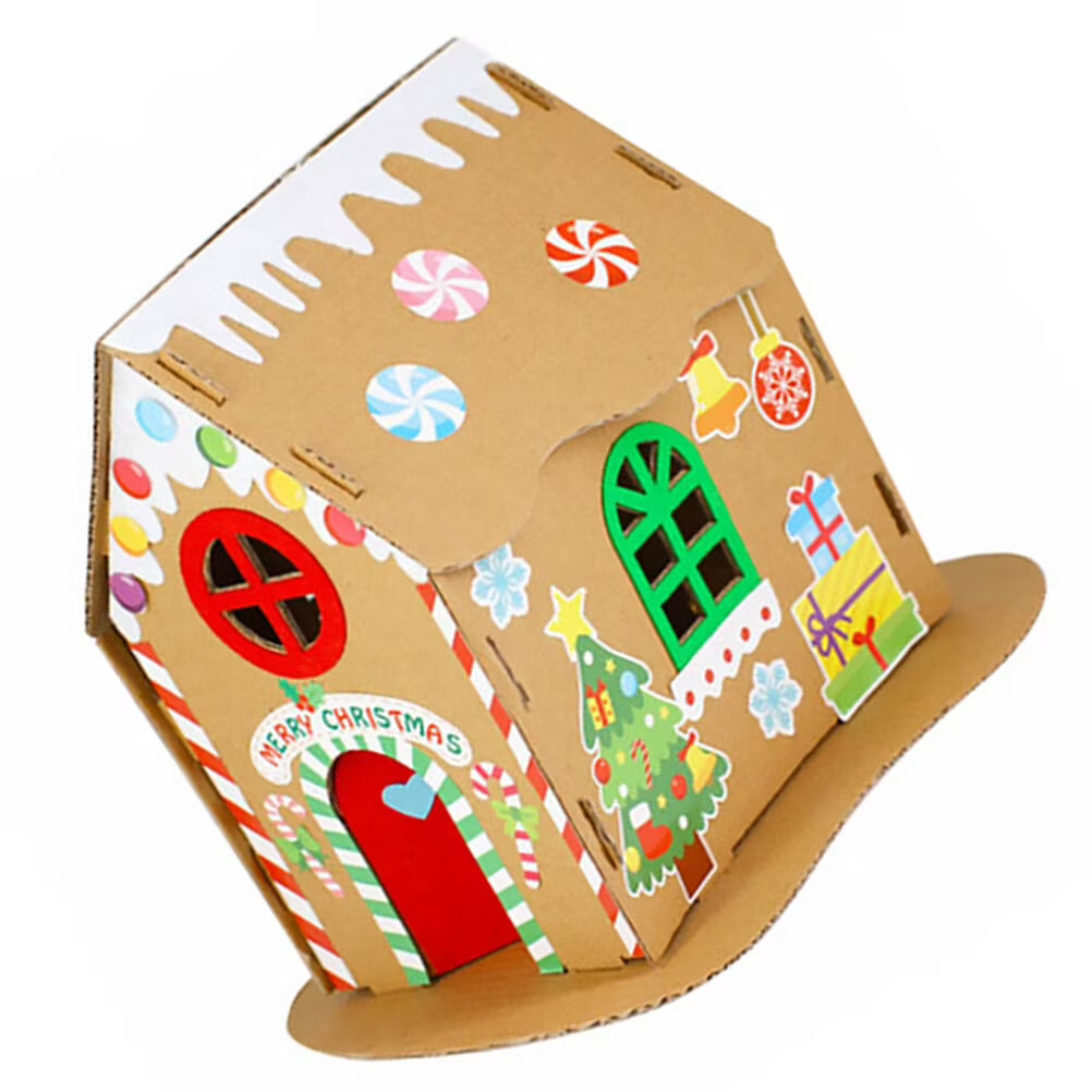 Christmas Cookie Lighted Gingerbread Dining Table Centerpieces DIY Puzzle A41897