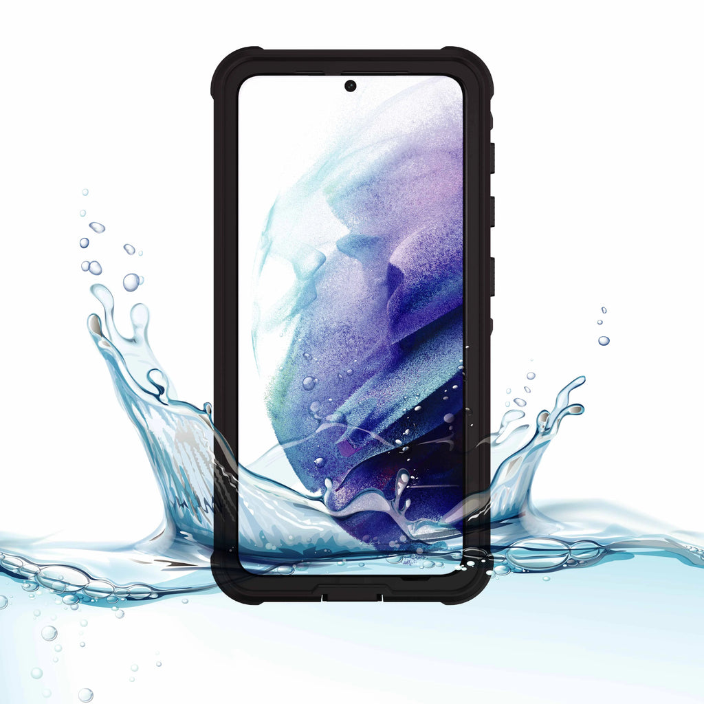 Black/Clear Waterproof Phone Case for Samsung Galaxy S21 5G P407986