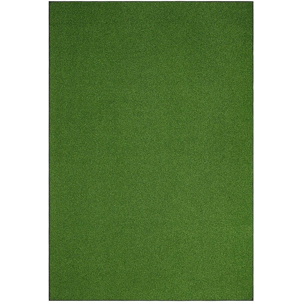 Green Turf Artificial Grass Half Round Area Rug and Runners X7104