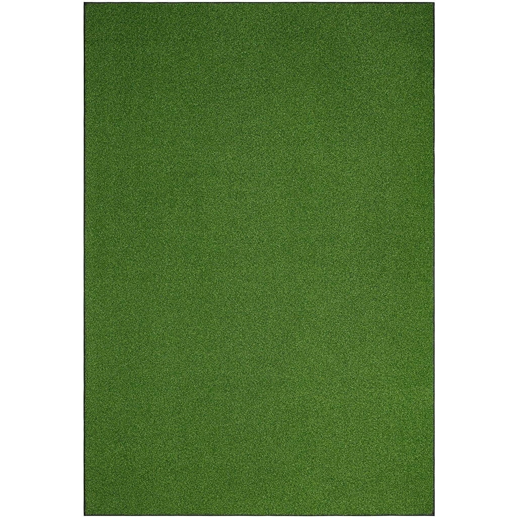 Green Turf Artificial Grass Half Round Area Rug and Runners X7104