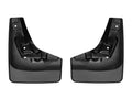 Black Splash Guard MudFlaps Front Pair H1811