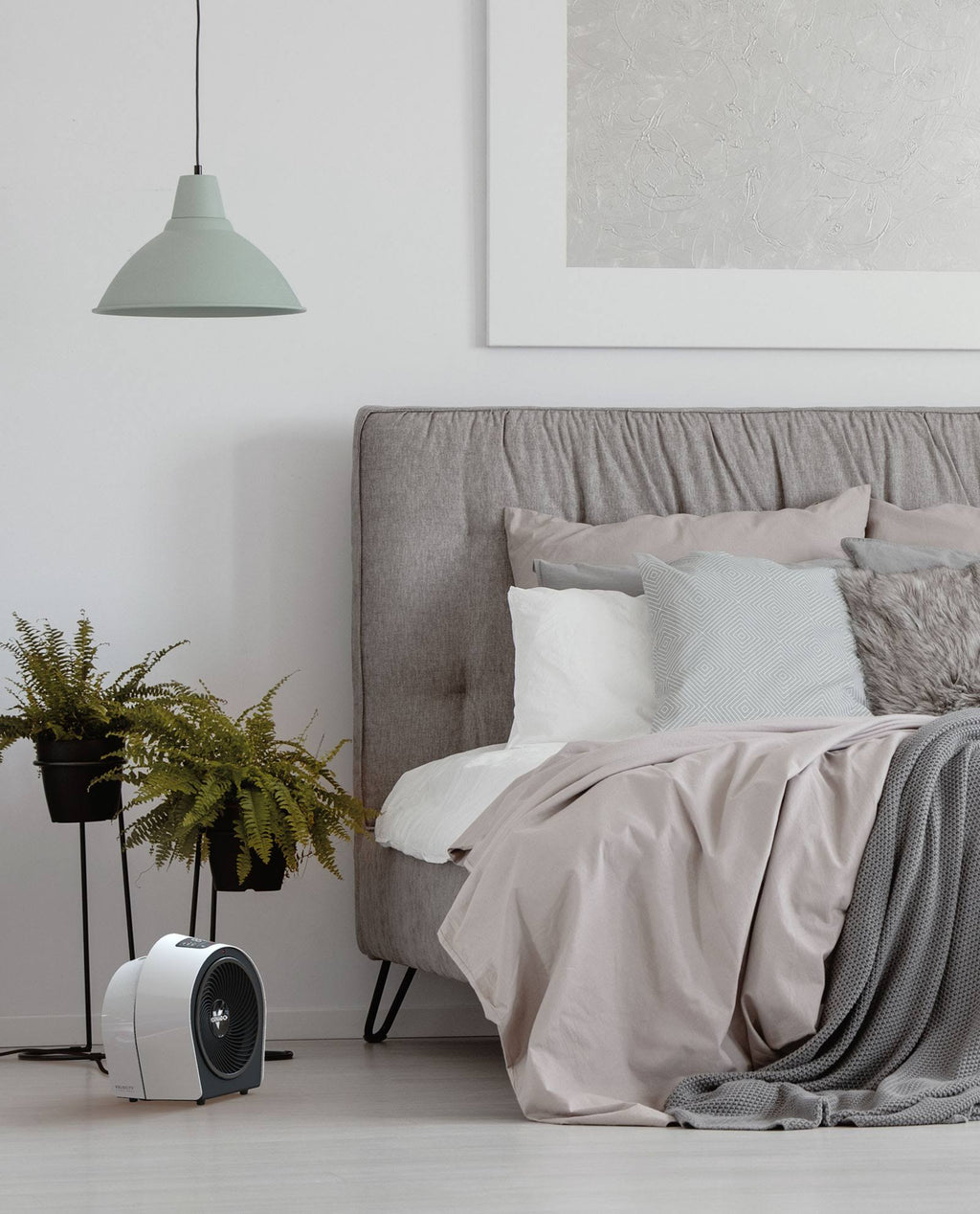 White Whole Room Space Heater X423059