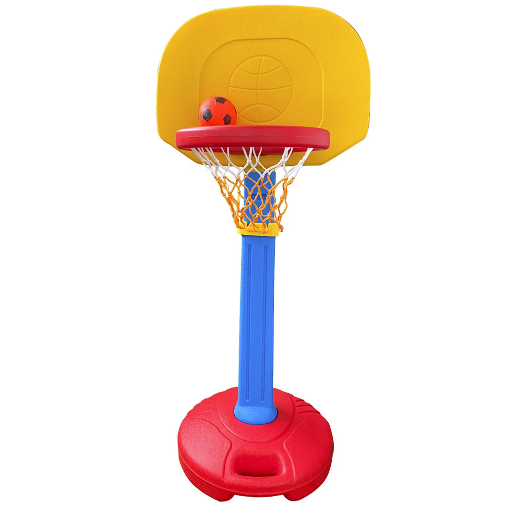 Basketball Hoop Arcade Game with Ball, Adjustable Height W915755
