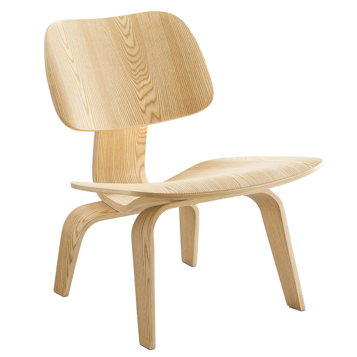 Natural Wood Lounge Chair A55253
