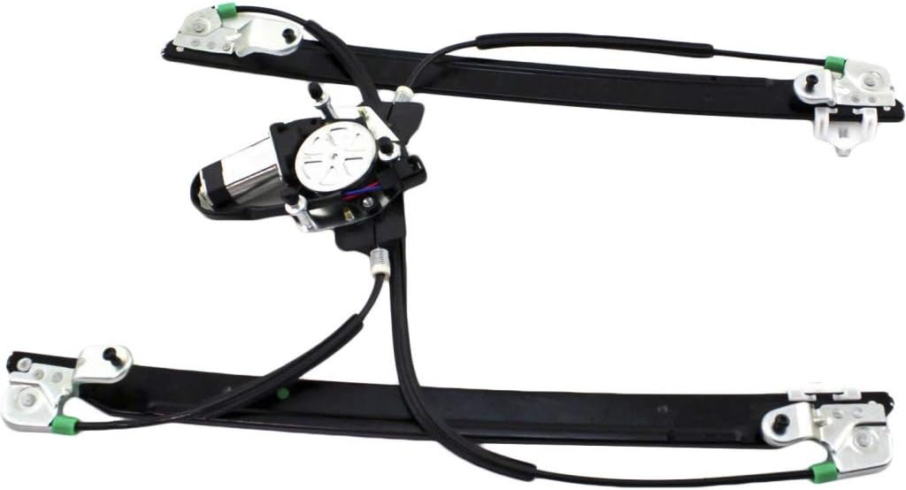 Window Regulator Assembly for Dodge Caravan 2001 2002 2003 Passenger Side Front Power Cable Type M205