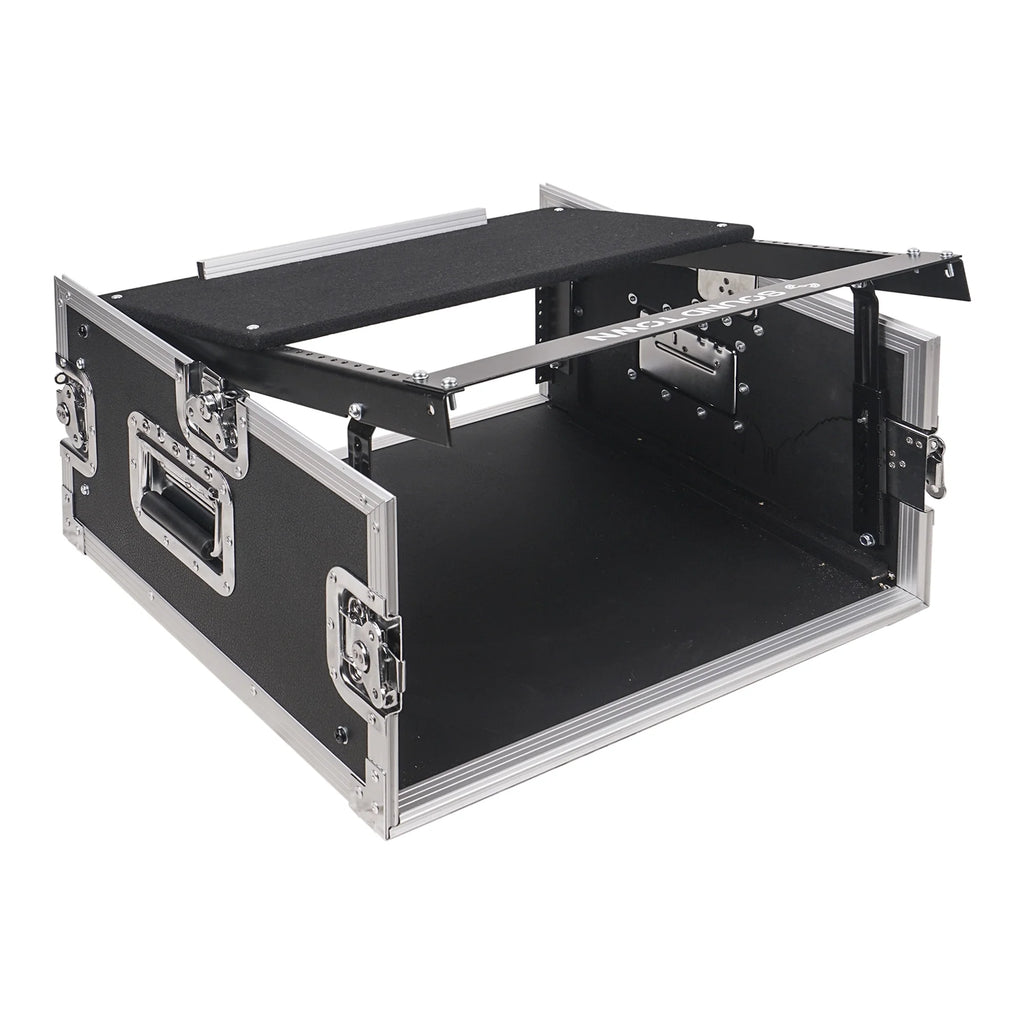 4U PA Rack Case with 11U Slant Mixer Top, 20.2 Rackable Depth M31385